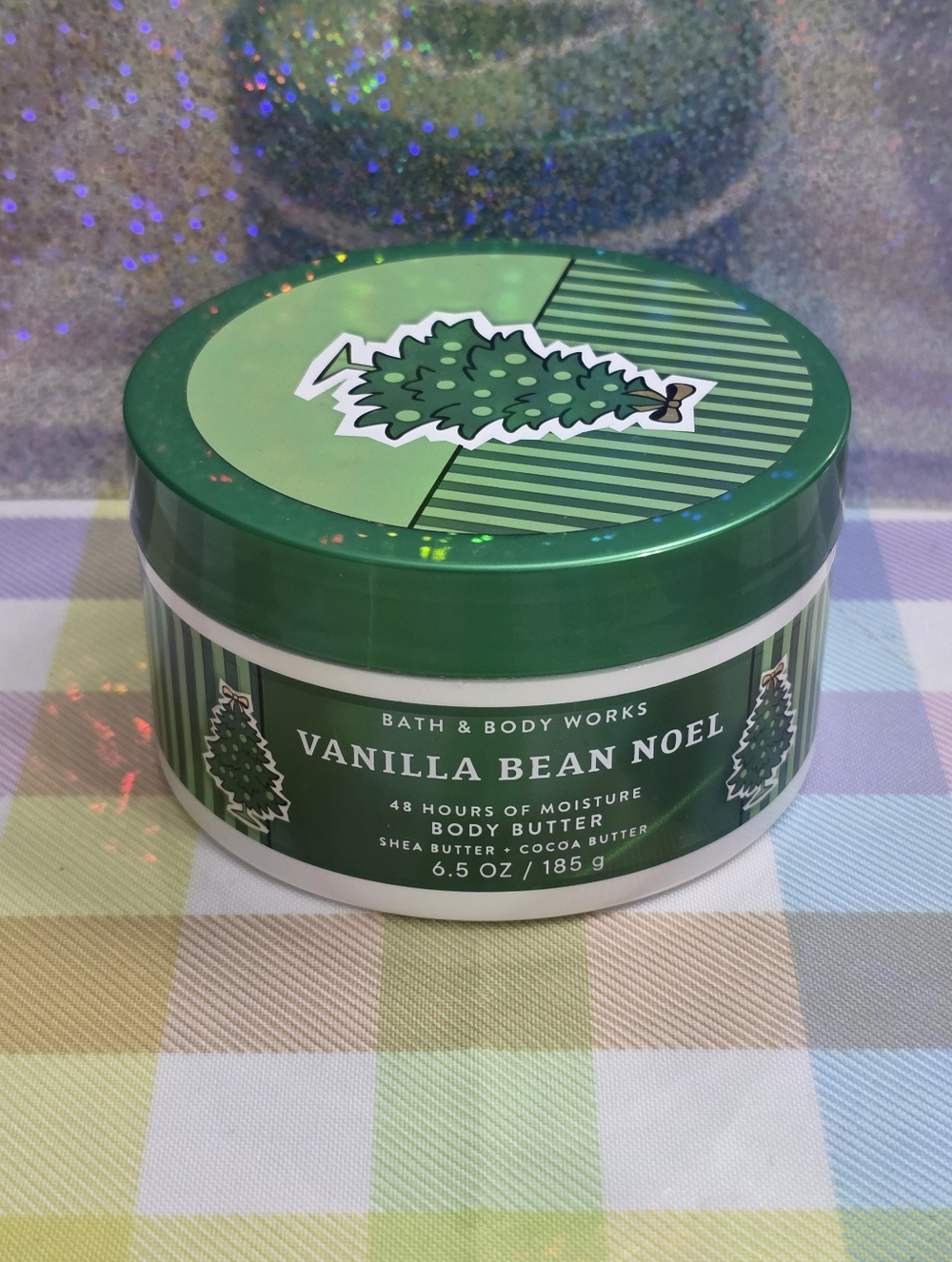 Bath & Body Works Vanilla Bean Noel Moisturizing Body Butter 6.5oz NEW Rare